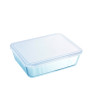 Naczynie żaroodporne z pokrywką Cook & Freeze z pokrywką 25 x 19 x 8 cm 2,6