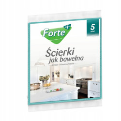 FORTE+ Ścierki jak bawełna 5 szt ŚCIERECZKI ŚCIERKA mix koloru