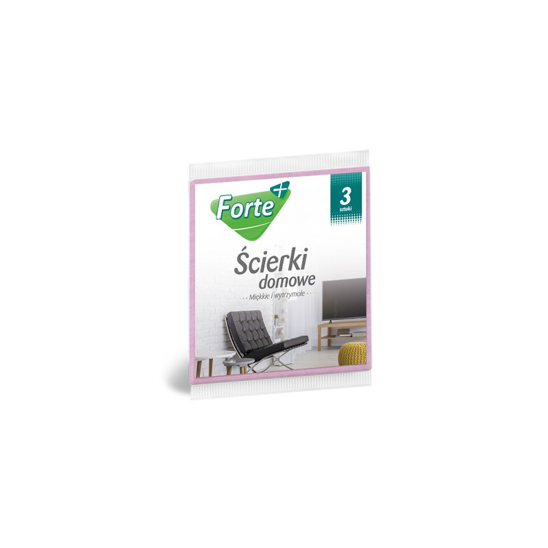 FORTE+ Ścierki domowe 3szt ŚCIERECZKI ŚCIERKA