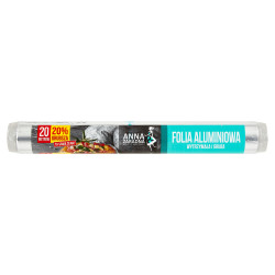 ANNA ZARADNA FOLIA ALUMINIOWA 20M ROLKA