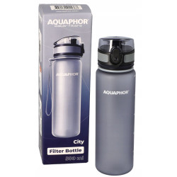 Butelka filtrująca Aquaphor City 0,5 l szara