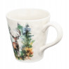 DUŻY KUBEK ŚWIĄTECZNY PORCELANOWY 480 ML JELEŃ