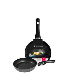 PATELNIA MAGNAT Ambition 18CM powłoka ILAG na gaz indukcję GRUBA