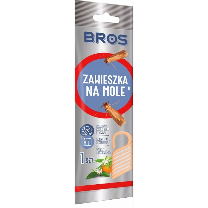BROS ZAWIESZKA NA MOLE KWIAT POMARAŃCZY