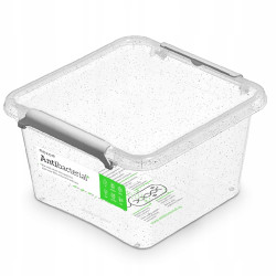 Pojemniki na żywność Moxom Antibacterial 1,15 l, 2 szt.