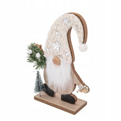 FIGURKA DREWNIANA SKRZAT 16X5X21 CM DEK. WIANEK