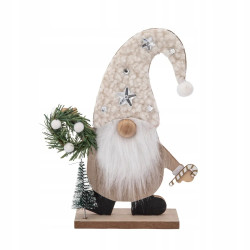 FIGURKA DREWNIANA SKRZAT 16X5X21 CM DEK. WIANEK