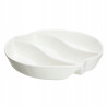 Naczynie / półmisek 3-dzielne porcelana Regular 25 cm