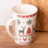 Kubek świąteczny porcelanowy Altom Design Scandi B 540 ml