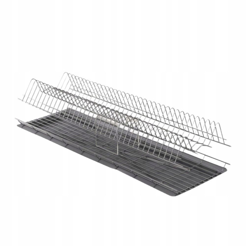 SUSZARKA MEBLOWA 80CM SREBRNA Z TACKĄ