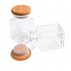 ZESTAW 3x 150ml SŁOIK PRZYPRAWY POJEMNIKI SZKLANY