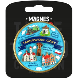 MAGNES TARNOWSKIE GÓRY SZTOLNIA RATUSZ SKANSEN PAMIĄTKA GIFT PREZENT