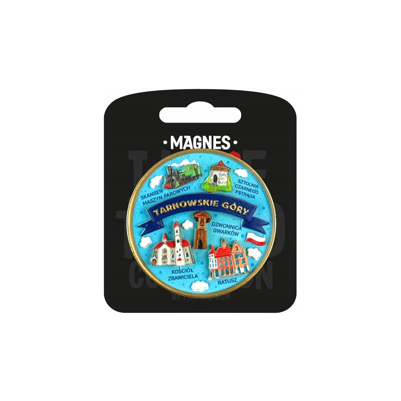 MAGNES TARNOWSKIE GÓRY SZTOLNIA RATUSZ SKANSEN PAMIĄTKA GIFT PREZENT
