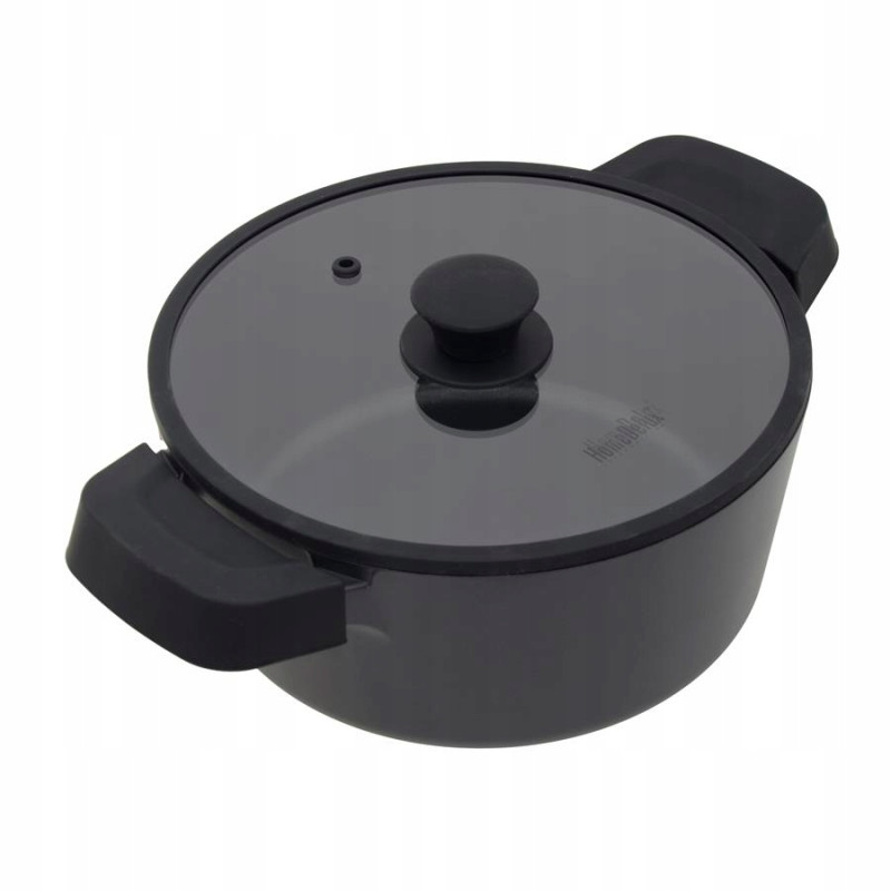 GARNEK 24 CM Z POKRYWĄ POKRYWKA INDUKCJA GAZ 4L GREBLON C3