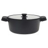 GARNEK 24 CM Z POKRYWĄ POKRYWKA INDUKCJA GAZ 4L GREBLON C3