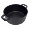 GARNEK 24 CM Z POKRYWĄ POKRYWKA INDUKCJA GAZ 4L GREBLON C3