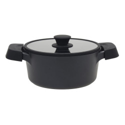 GARNEK 20 CM Z POKRYWĄ INDUKCJA GAZ GREBLON C3 SILIKONOWE NAKŁADKI 2,3L
