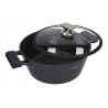 ZWIEGER BLACK STONE Zestaw Garnków 6 el Indukcja Greblon