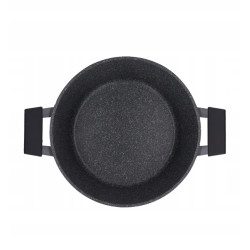 ZWIEGER BLACK STONE Zestaw Garnków 6 el Indukcja Greblon