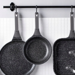 Patelnia tradycyjna nieprzywierająca Valdinox Pure 24 cm indukcja i gaz