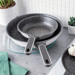 Patelnia tradycyjna nieprzywierająca Valdinox Pure 24 cm indukcja i gaz