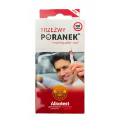 Alkotest jednorazowy Trzeźwy Poranek ALKOMAT JEDNORAZOWY
