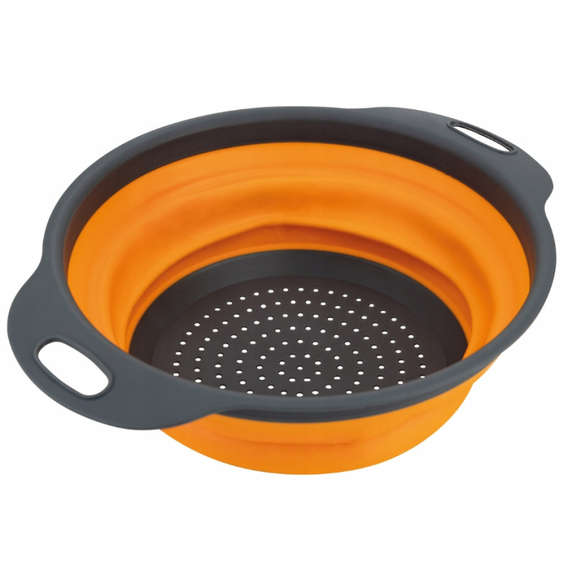 DURSZLAK SKŁADANY SILIKONOWY SITKO CEDZAK OCIEKACZ 24CM