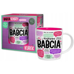 KUBEK BABCIA RZĄDZI DLA BABCI PREZENT