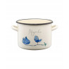 GARNEK EMALIOWANY WYSOKI Z KALKą FLORES 20cm/4,4L 29836 WZ2