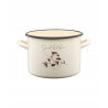 GARNEK EMALIOWANY WYSOKI Z KALKą FLORES 20cm/4,4L 29836 WZ1