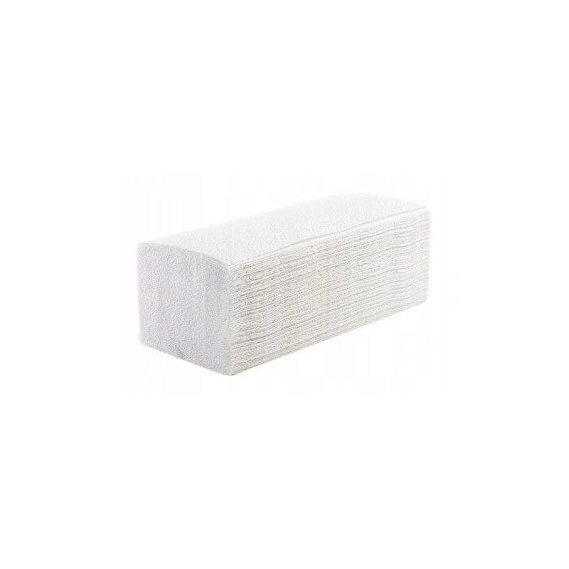 Ręczniki papierowe z celulozy składane ZZ 150szt VELVET zetki wkłady 21x23