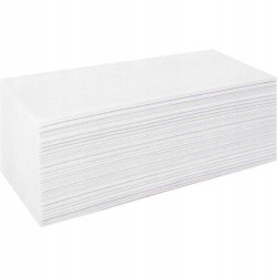 Ręczniki papierowe z celulozy składane ZZ 150szt VELVET zetki wkłady 21x23