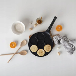 PATELNIA DO JAJEK PLACKÓW PANCAKE INDUKCJA Valdinox Zwierzątka 26 cm