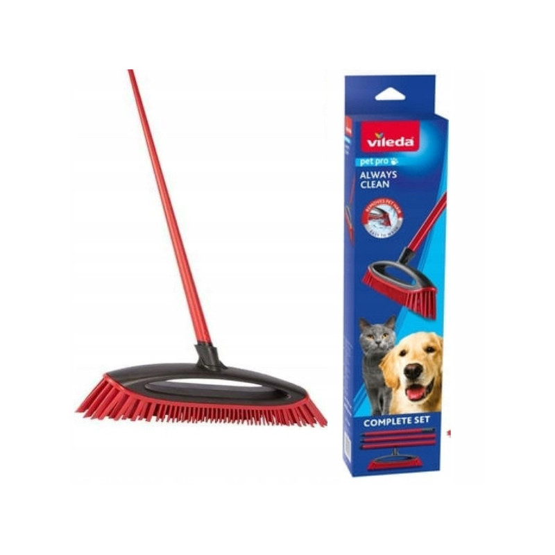 Szczotka do zamiatania sierści i włosów Always Clean Vileda Pet Pro
