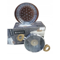AMBITION MASTIC GARNEK 20cm DO GOTOWANIA NA PARZE WARZYW PYZ SITO SZKLANE