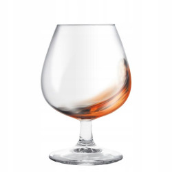 Kieliszki do koniaku i brandy / koniakówki Diamond 240 ml, komplet 6 szt.