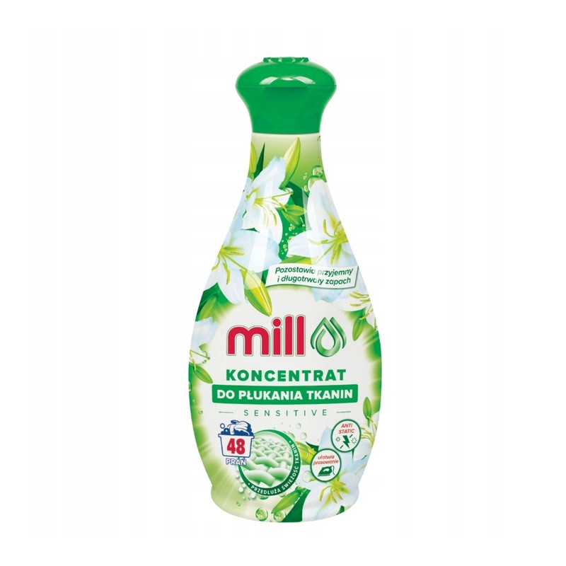 MILL koncentrat do płukania tkanin SENSITIVE 1,3l