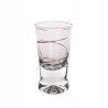 Kieliszki 25ml do wódki X Złota Spirala