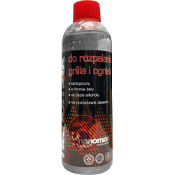 Nanomax podpałka w żelu 500 ml do rozpalania kominka, ogniska i grilla