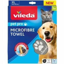 Vileda Pet Pro XL ręcznik z mikrofibry dla zwierząt, szybkoschnący