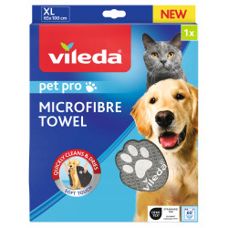 Vileda Pet Pro XL ręcznik z mikrofibry dla zwierząt, szybkoschnący