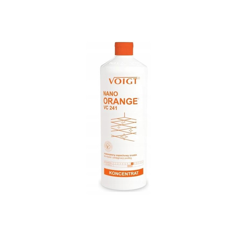 NANO ORANGE VOIGT VC-241 PŁYN DO MYCIA I PIELĘGNACJI PODŁÓG 1L POMARAŃCZOWY