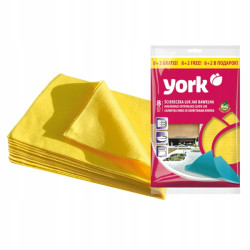 YORK ŚCIERKA UNIWERSALNA 10szt SZT mix koloru