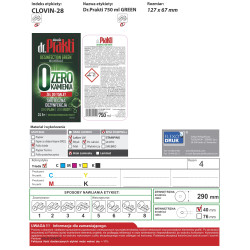 Praktik żel do WC zero kamienia desinfection green 750ml