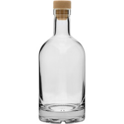 Butelka Miss Barku biała z korkiem 700ml