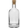Butelka Miss Barku biała z korkiem 700ml