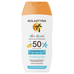 KOLASTYNA EMULSJA OCHRONNA DO OPALANIA DLA DZIECI SPF 50 wodoodporna