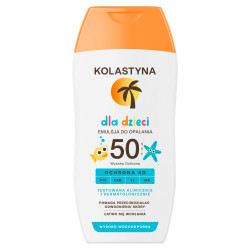 KOLASTYNA EMULSJA OCHRONNA DO OPALANIA DLA DZIECI SPF 50 wodoodporna