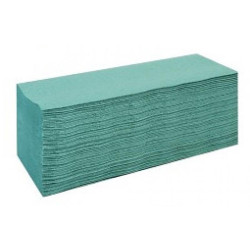 RĘCZNIKI PAPIEROWE SKŁADANE ZZ LAMIX 4000 szt. ZIELONY PAPIEROWY HAND TOWEL