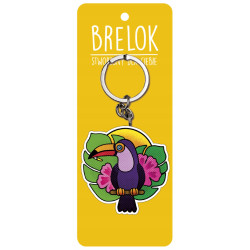 BRELOCZEK PAPUGA BRELOK